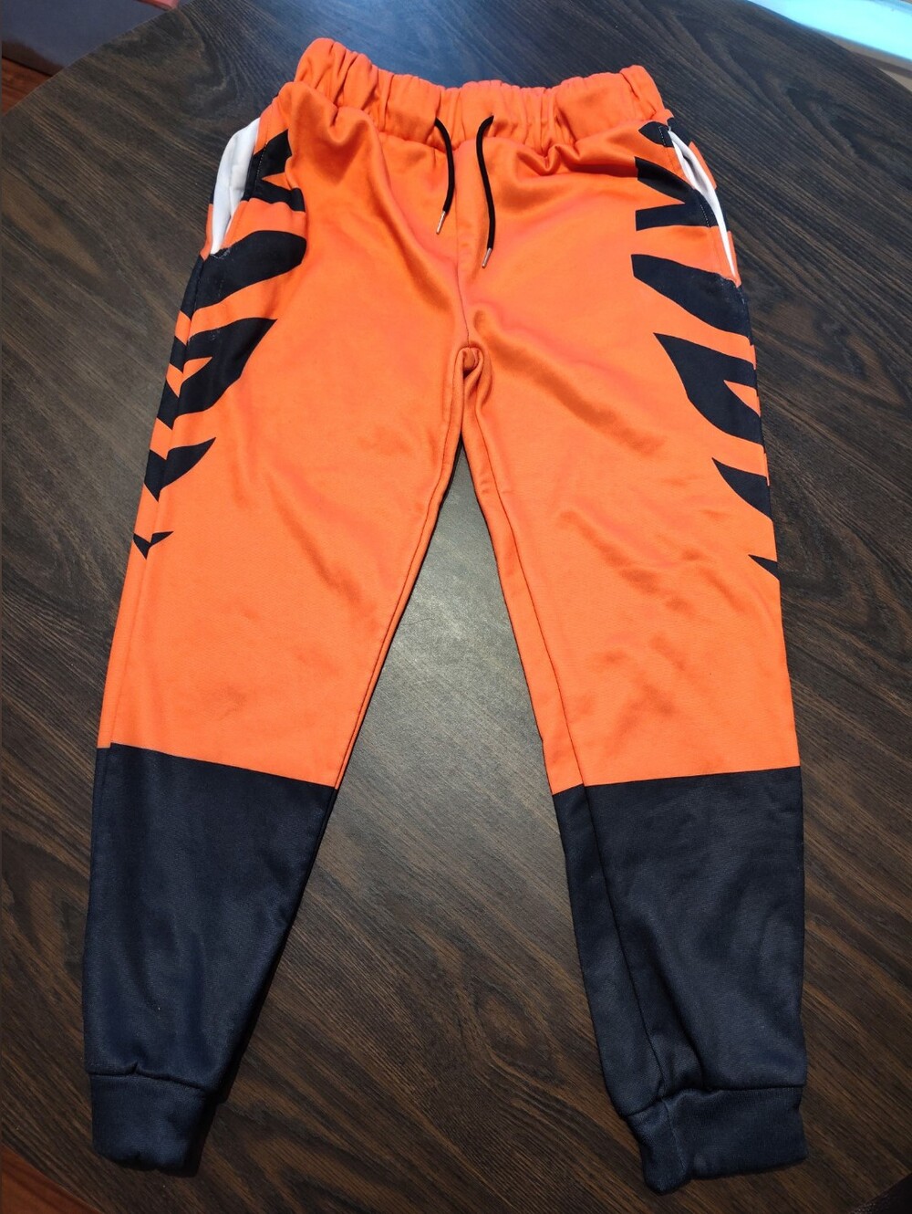 Bengals Tiger Striped Joggers
